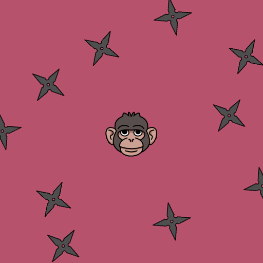Monke in trouble - save monkey from mad ninjas icon