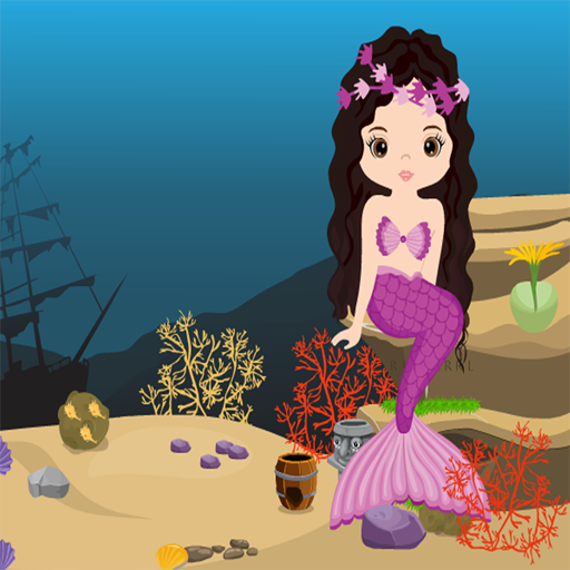 Mermaid Girl Rescue Best Escape Game-299 icon