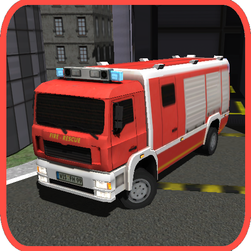 3D Firefighter Parking icon