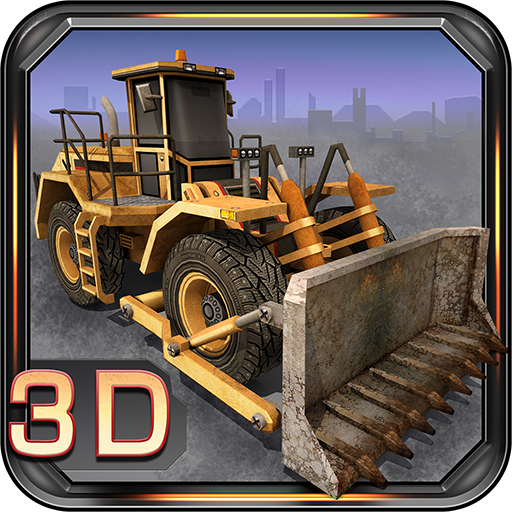3D Parking Construction Site icon