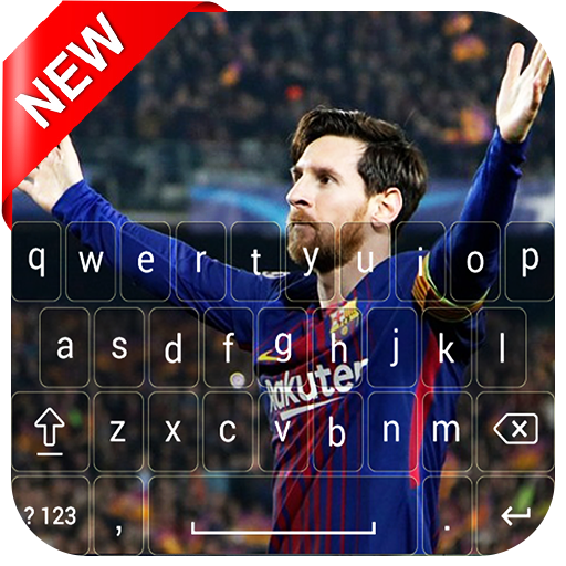 Lionel Messi Keyboard theme icon