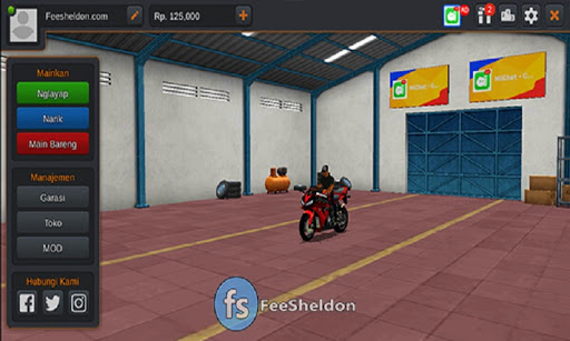Mod Bussid Motor Ninja Terbaru screenshot 4