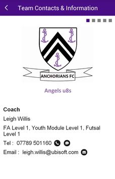 Anchorians FC screenshot 6