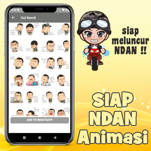 WA StickerApp Siap Ndan Animas screenshot 4