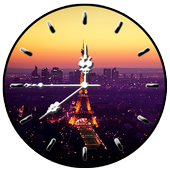 Paris clock live wallpaper icon