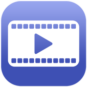 Video player HD icon
