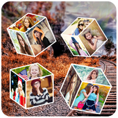 3D Cube Photo Live Wallpaper icon