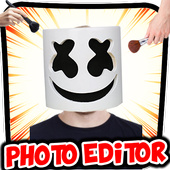 Marshmello Photo Editor icon