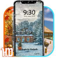 Four Season of Forest APUS Live Wallpaper on 9Apps