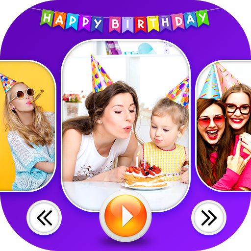 Happy Birthday Video Maker icon