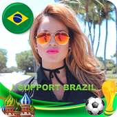 Copa do Mundo de Futebol Brasil 2018 Photo maker on 9Apps