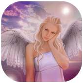 Cute Angel Wings Photo Editor on 9Apps