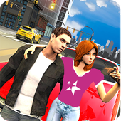 Virtual Girlfriend Long Drive: Romantic Journey icon