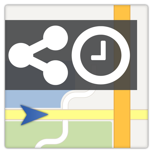 Maps Share ETA / Arrival time icon