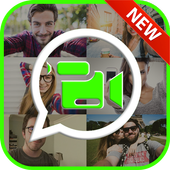 ✔️ Video Call for Whats prank icon