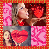 Hearts Photo Collage icon