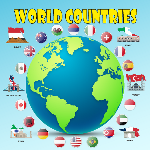 Country Capitals and Currency Religions Map &amp; Quiz icon