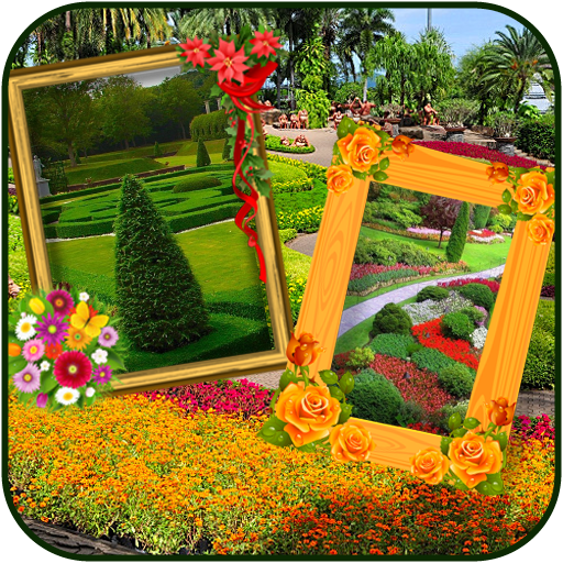 Garden Dual Photo Frames icon