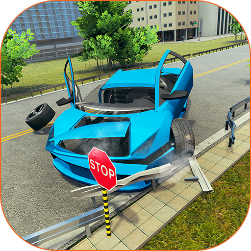 Car Crash Racing Sim 3D: Real Driving School أيقونة