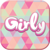 Girly Wallpapers Pattern Lock Screen icon