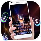 neon light keyboard red blue on 9Apps