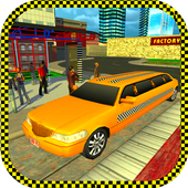 Modern Limo Car Taxi Driving Simulator – City Rush icon