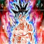 Ultra instinct goku keyboard emoji on 9Apps