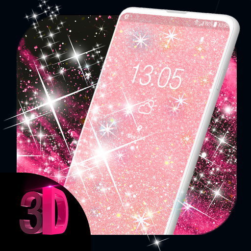3D Glitter Live Wallpaper icon
