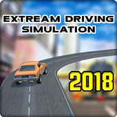 Extream Car Driving Simulation 2018 icon