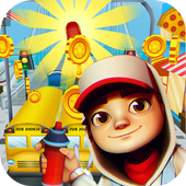 Subway Surf Surfers: Run, Dash &amp; Fly Free Game icon