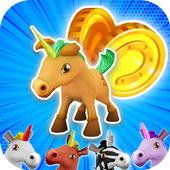 Subway Unicorn Runner 3D icon
