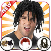 Dreadlocks Hair Photo Montage icon