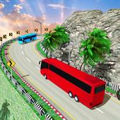 Tourist Bus Uphill Rush Hill Climb Racing Game 3D icon