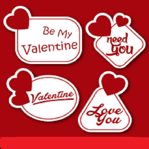 Valentine's Day special sticker LOVE icon