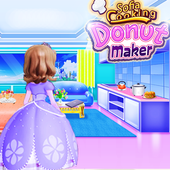 🍩🍦  Sofia Cooking Games : Donut Maker for Girls icon