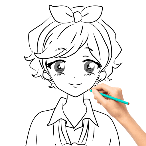 How to draw anime icon