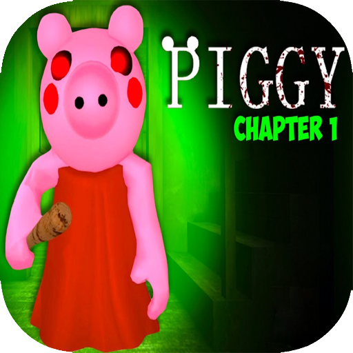 Hello Horror Granny scary piggy icon