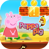 Pepa Super Pig Run icon