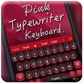 Pink typewriter keyboard on 9Apps