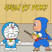 Doramon Cat Vs Smart Ninja Hatori icon