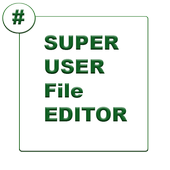Super user file Editor icon