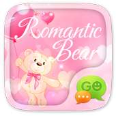 GO SMS ROMANTIC BEAR THEME