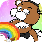 Coloring Games Five Nights Fans icon