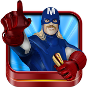 Captain Murica Hot-Dog Run icon