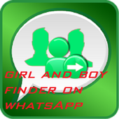Girl And Boy Friend Finder  On WhatsApp icon
