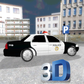 Police Car Park Challenge 3D icon