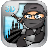 Temple Castle Ninja Run 3D ♛ icon