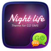 (FREE) GO SMS NIGHT LIFE THEME icon