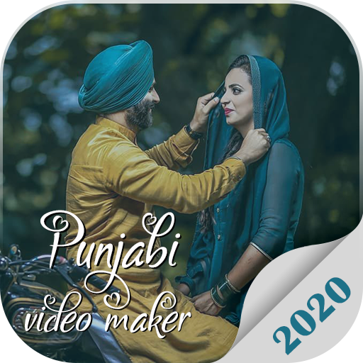 Punjabi video maker with song -Magic video maker icon
