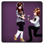 Love Valentine Live Wallpaper icon